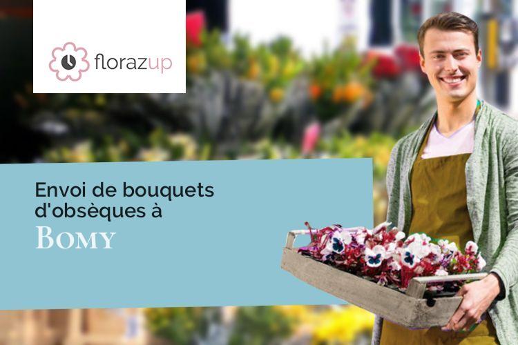 compositions de fleurs pour des obsèques à Bomy (Pas-de-Calais/62960)