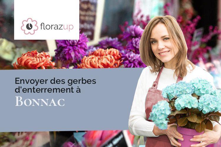 créations de fleurs pour un décès à Bonnac (Ariège/09100)