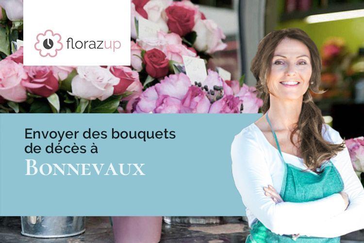bouquets de fleurs pour des obsèques à Bonnevaux (Doubs/25560)