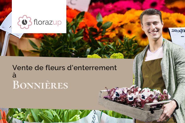 créations florales pour des funérailles à Bonnières (Pas-de-Calais/62270)