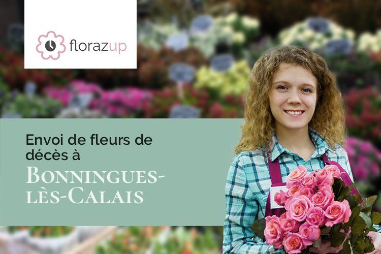 créations florales pour un décès à Bonningues-lès-Calais (Pas-de-Calais/62340)