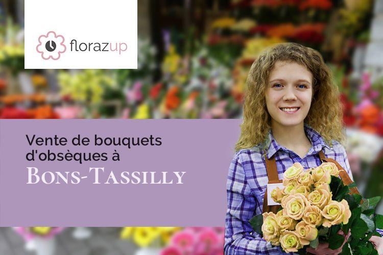 créations florales pour une crémation à Bons-Tassilly (Calvados/14420)