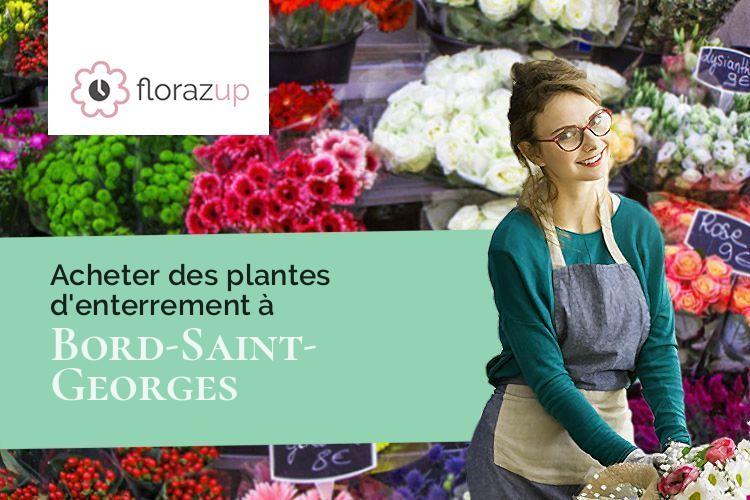 gerbes de fleurs pour un décès à Bord-Saint-Georges (Creuse/23230)