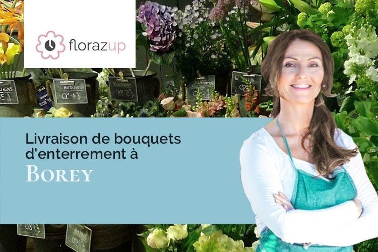 compositions florales pour un enterrement à Borey (Haute-Saône/70110)