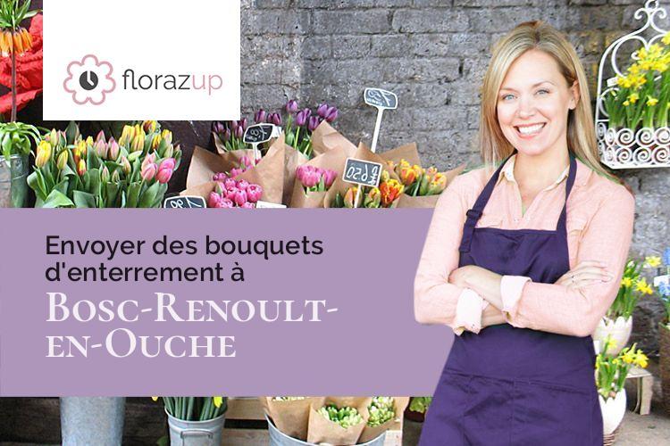 créations florales pour un décès à Bosc-Renoult-en-Ouche (Eure/27330)