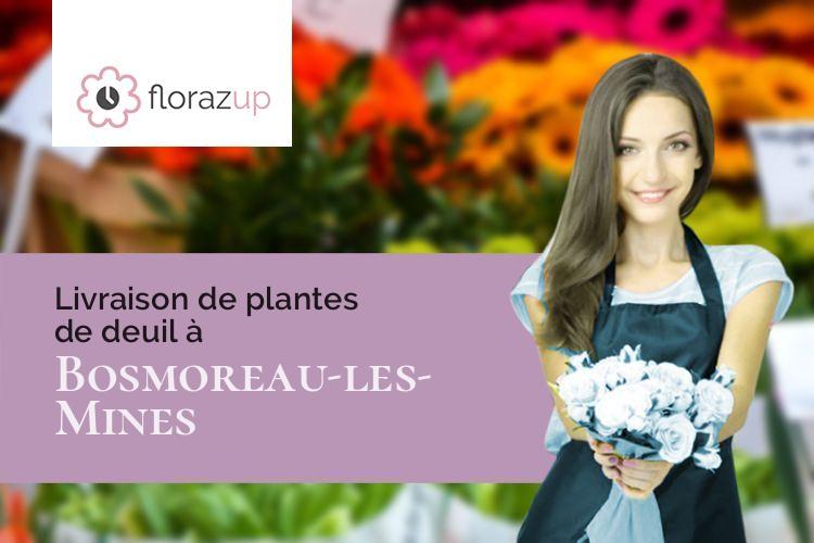 gerbes de fleurs pour des obsèques à Bosmoreau-les-Mines (Creuse/23400)