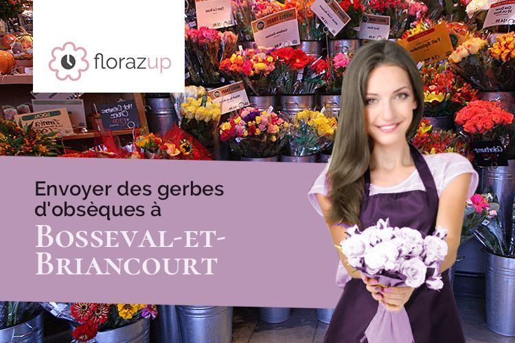 compositions de fleurs pour un deuil à Bosseval-et-Briancourt (Ardennes/08350)