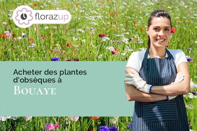 coeur de fleurs pour un deuil à Bouaye (Loire-Atlantique/44830)