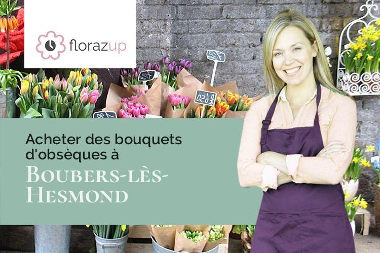 créations florales pour un décès à Boubers-lès-Hesmond (Pas-de-Calais/62990)