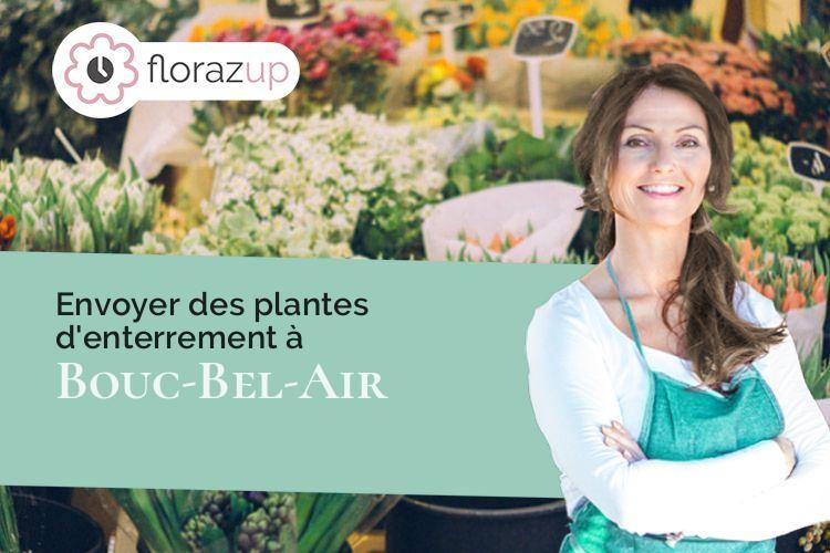 créations florales pour des funérailles à Bouc-Bel-Air (Bouches-du-Rhône/13320)