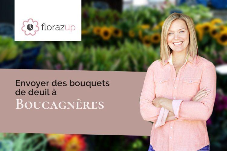 coupes de fleurs pour un décès à Boucagnères (Gers/32550)