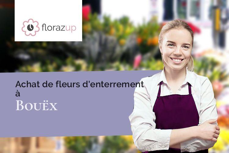 compositions florales pour une crémation à Bouëx (Charente/16410)