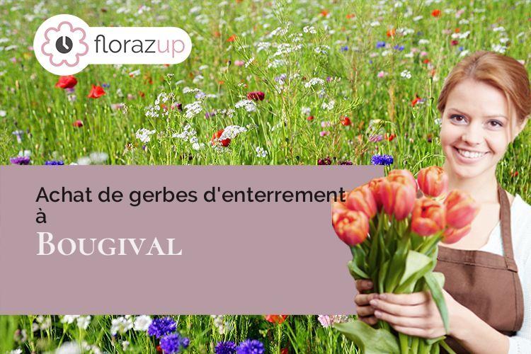 coupes de fleurs pour un enterrement à Bougival (Yvelines/78380)