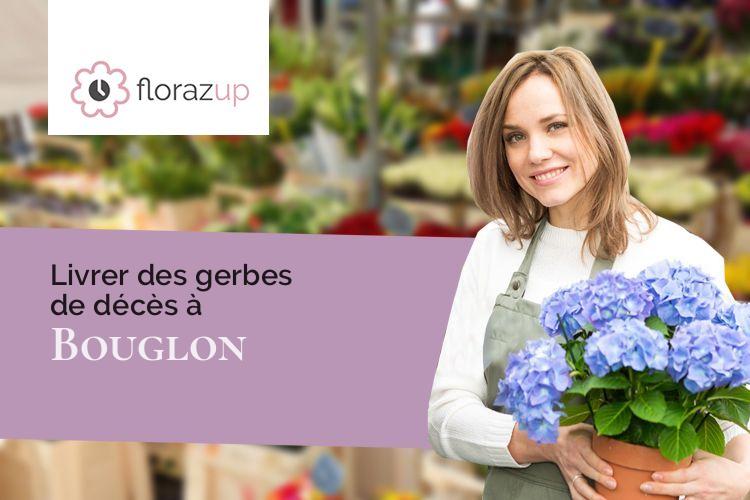 coupes de fleurs pour un décès à Bouglon (Lot-et-Garonne/47250)