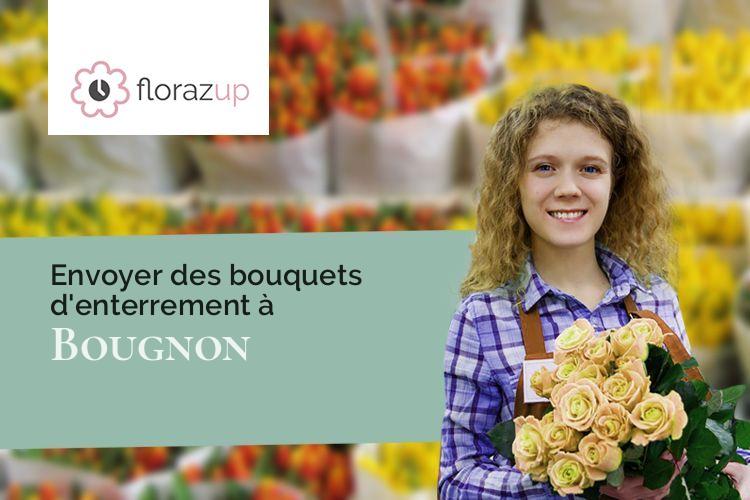 fleurs deuil pour un décès à Bougnon (Haute-Saône/70170)