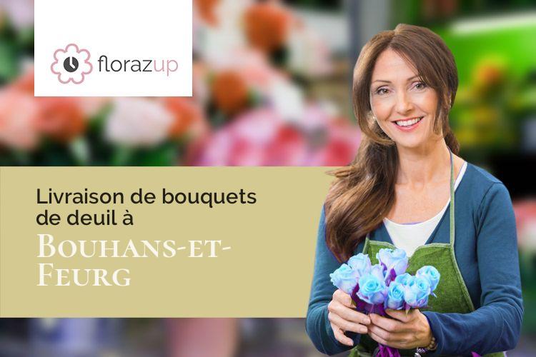 coupes de fleurs pour un enterrement à Bouhans-et-Feurg (Haute-Saône/70100)