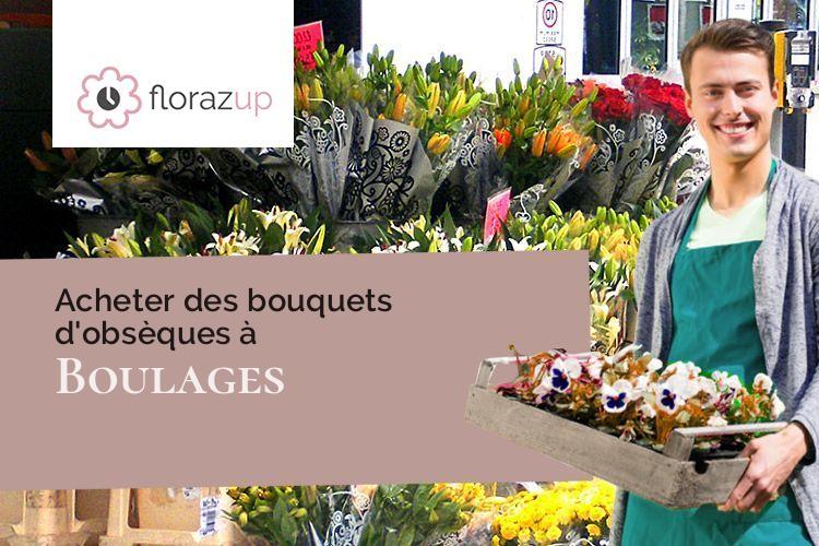 plantes pour des funérailles à Boulages (Aube/10380)