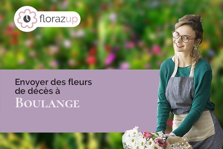 coupes de fleurs pour des funérailles à Boulange (Moselle/57113)