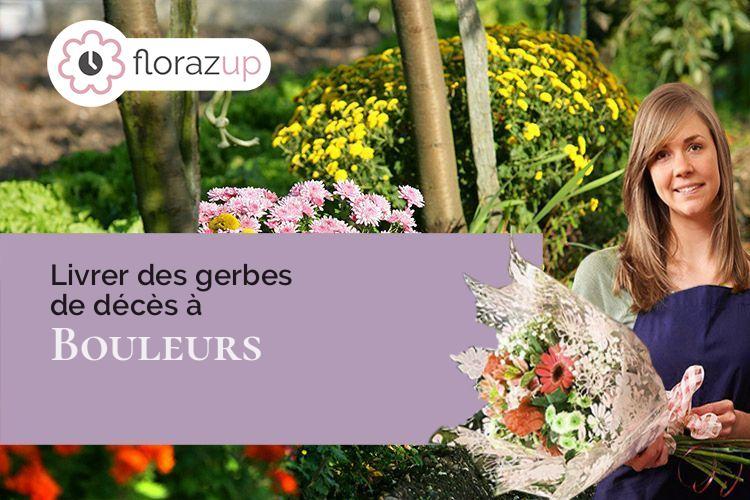 bouquets de fleurs pour des obsèques à Bouleurs (Seine-et-Marne/77580)