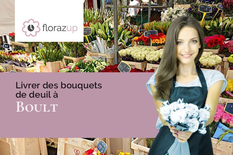 coeurs de fleurs pour un décès à Boult (Haute-Saône/70190)