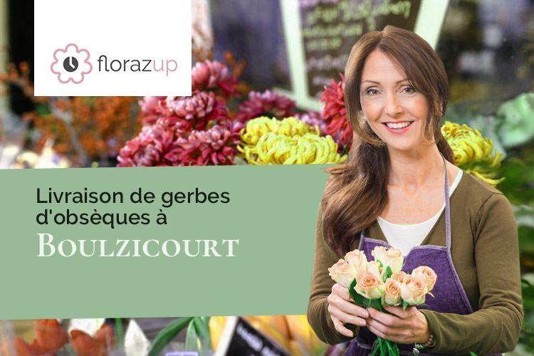 bouquets de fleurs pour un enterrement à Boulzicourt (Ardennes/08410)