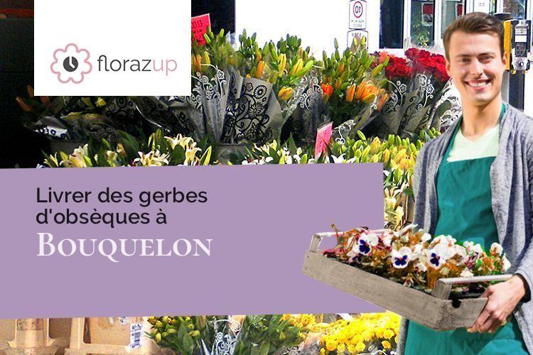 coeurs de fleurs pour un décès à Bouquelon (Eure/27500)