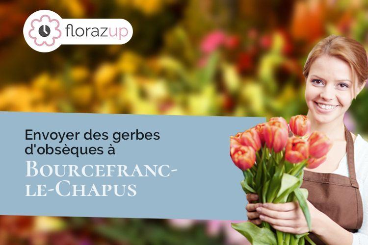 fleurs deuil pour un deuil à Bourcefranc-le-Chapus (Charente-Maritime/17560)