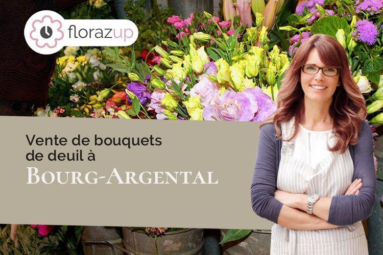 créations florales pour un décès à Bourg-Argental (Loire/42220)