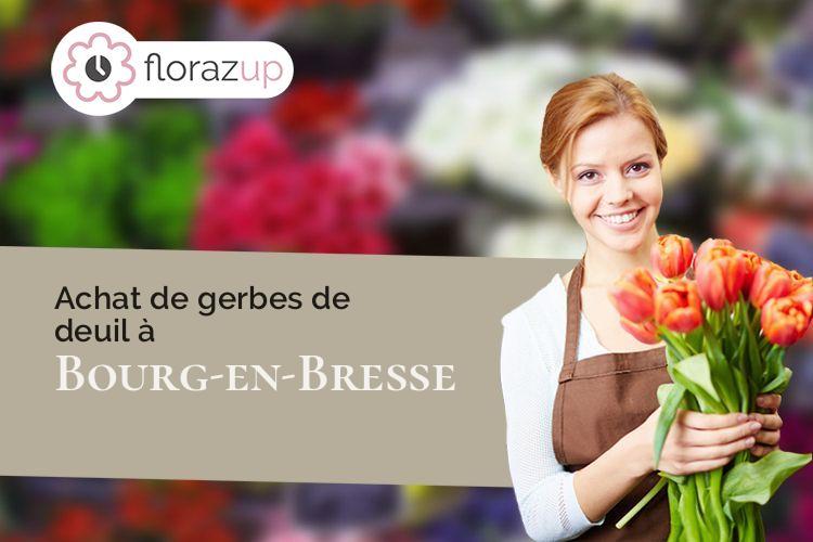 créations florales pour une crémation à Bourg-en-Bresse (Ain/01000)