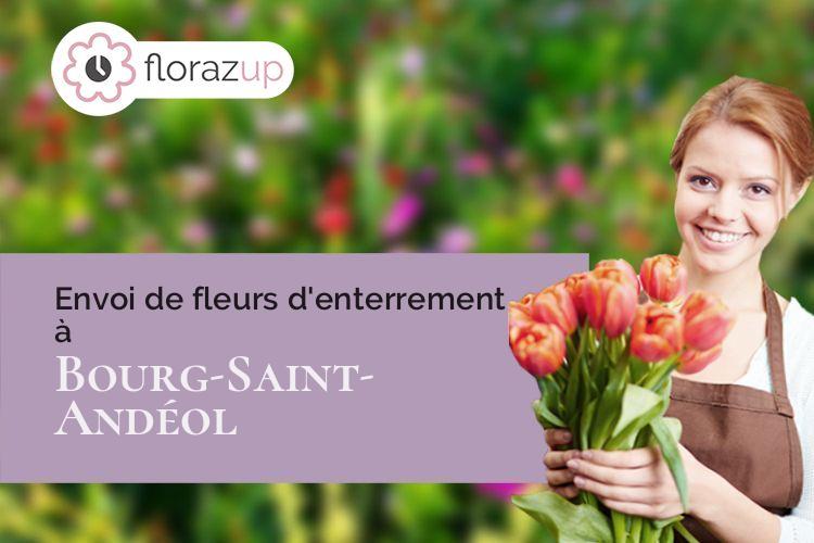 créations de fleurs pour un deuil à Bourg-Saint-Andéol (Ardèche/07700)