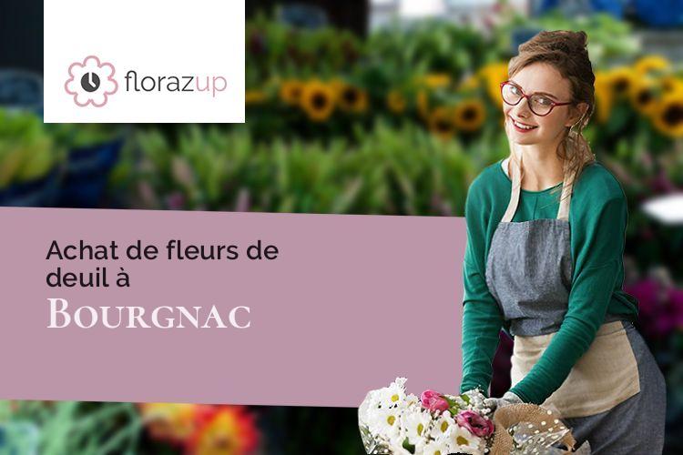 compositions florales pour des funérailles à Bourgnac (Dordogne/24400)