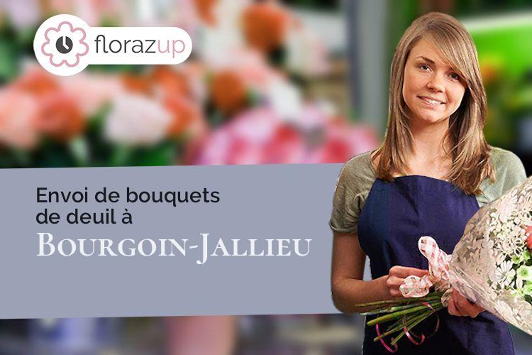 couronnes florales pour un décès à Bourgoin-Jallieu (Isère/38300)