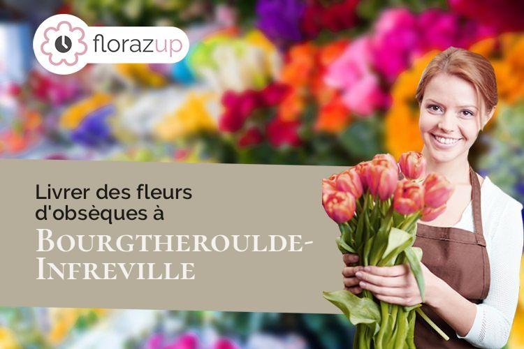 compositions florales pour une crémation à Bourgtheroulde-Infreville (Eure/27520)