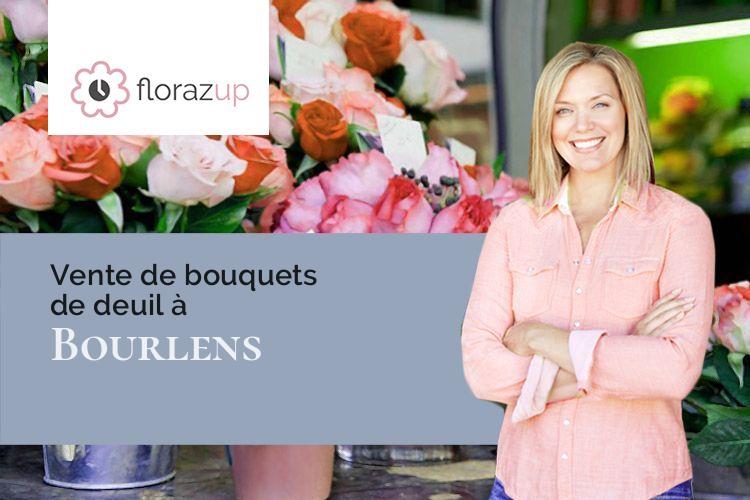coupes de fleurs pour un enterrement à Bourlens (Lot-et-Garonne/47370)