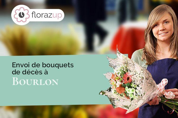 compositions florales pour une crémation à Bourlon (Pas-de-Calais/62860)