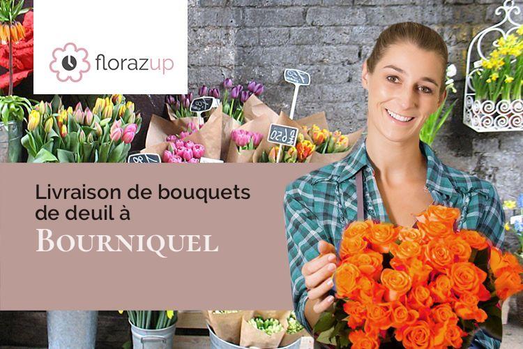 coupes de fleurs pour des obsèques à Bourniquel (Dordogne/24150)