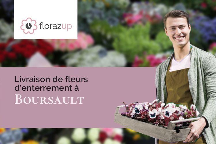 créations de fleurs pour une crémation à Boursault (Marne/51480)