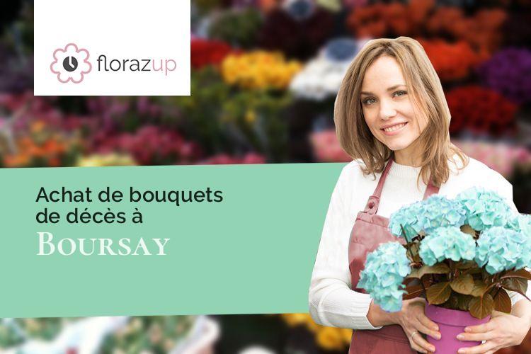 gerbes de fleurs pour un enterrement à Boursay (Loir-et-Cher/41270)