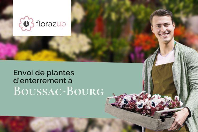 créations florales pour un enterrement à Boussac-Bourg (Creuse/23600)