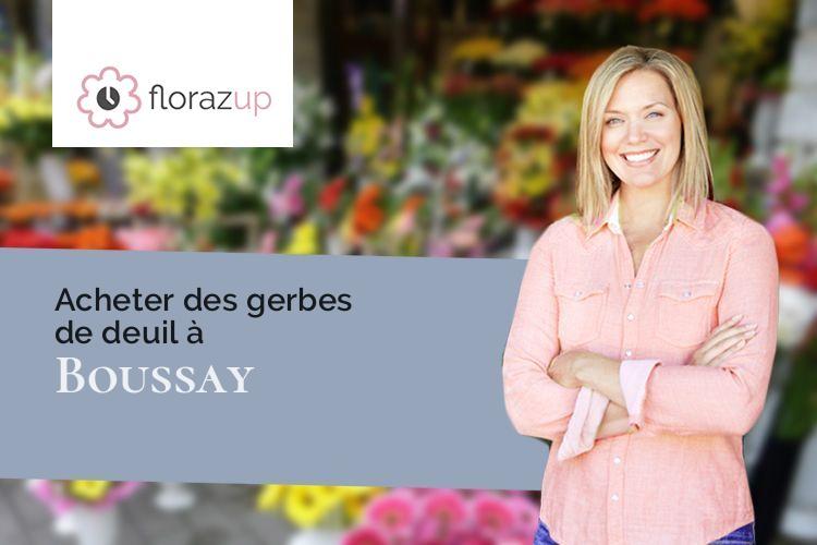 créations florales pour un décès à Boussay (Indre-et-Loire/37290)