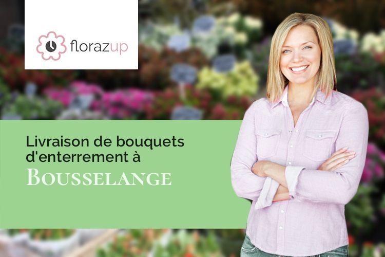 compositions de fleurs pour un deuil à Bousselange (Côte-d'Or/21250)