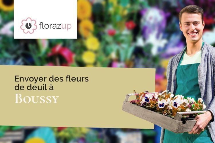 créations de fleurs pour des obsèques à Boussy (Haute-Savoie/74150)