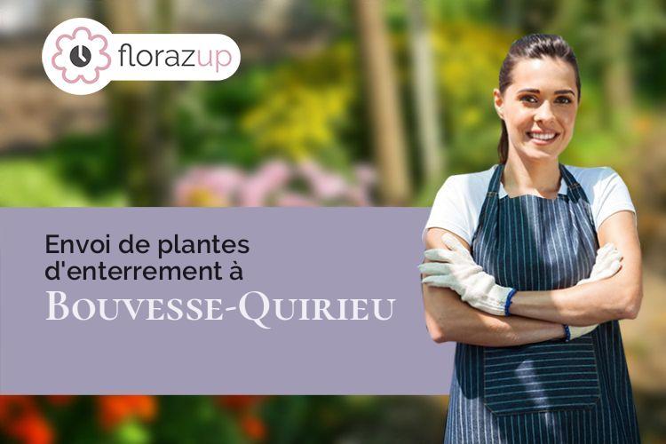 plantes pour des obsèques à Bouvesse-Quirieu (Isère/38390)