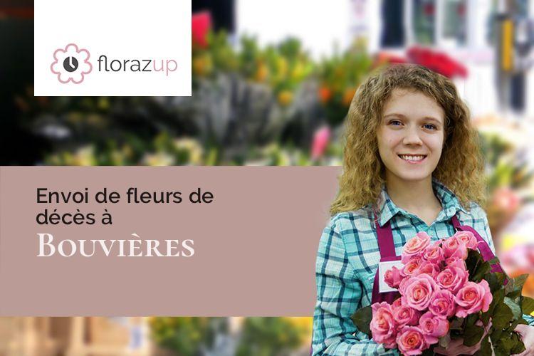 créations florales pour des obsèques à Bouvières (Drôme/26460)