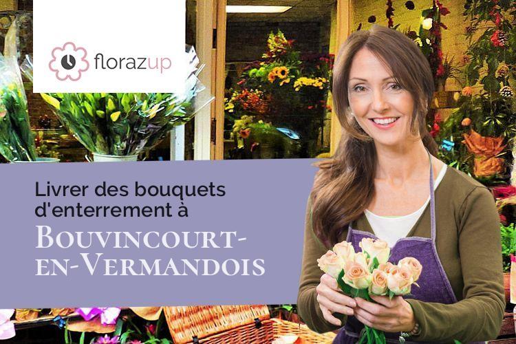 coupes de fleurs pour un décès à Bouvincourt-en-Vermandois (Somme/80200)