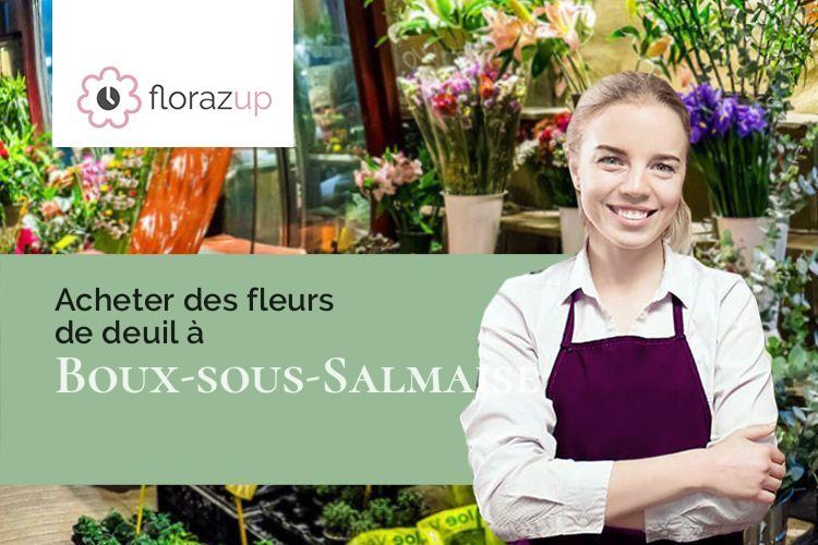 coupes de fleurs pour un décès à Boux-sous-Salmaise (Côte-d'Or/21690)