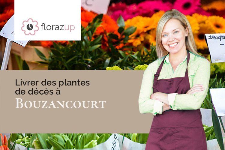 compositions de fleurs pour un enterrement à Bouzancourt (Haute-Marne/52110)