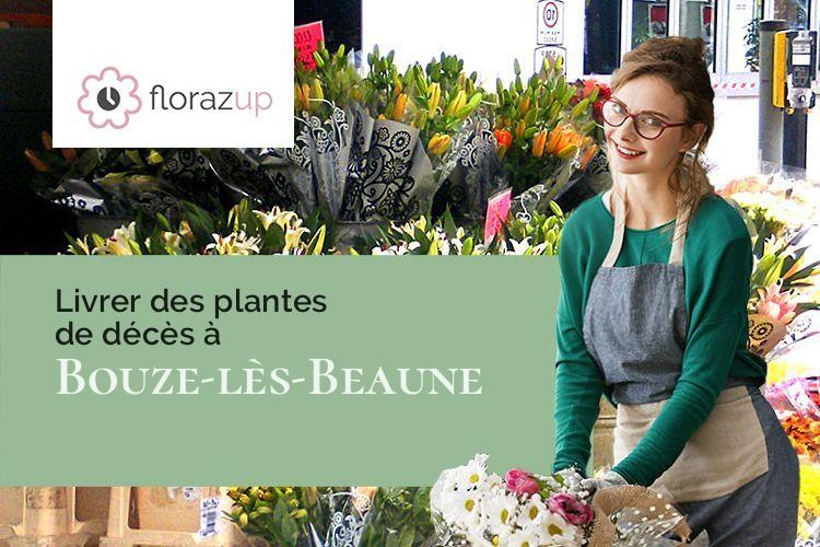 créations florales pour un décès à Bouze-lès-Beaune (Côte-d'Or/21200)