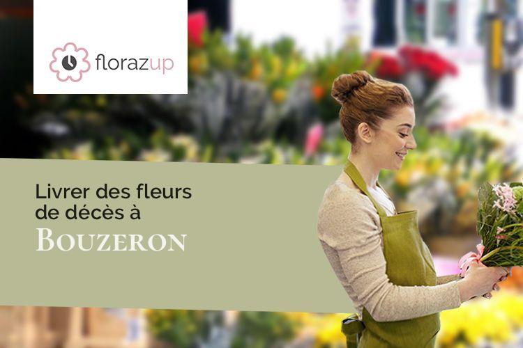 couronnes florales pour une crémation à Bouzeron (Saône-et-Loire/71150)