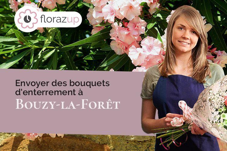 gerbes de fleurs pour un décès à Bouzy-la-Forêt (Loiret/45460)